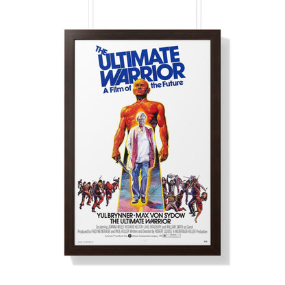 THE ULTIMATE WARRIOR 1975 - Framed Movie Poster-20" x 30"-The Sticker Space