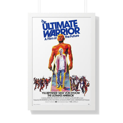 THE ULTIMATE WARRIOR 1975 - Framed Movie Poster-20" x 30"-The Sticker Space