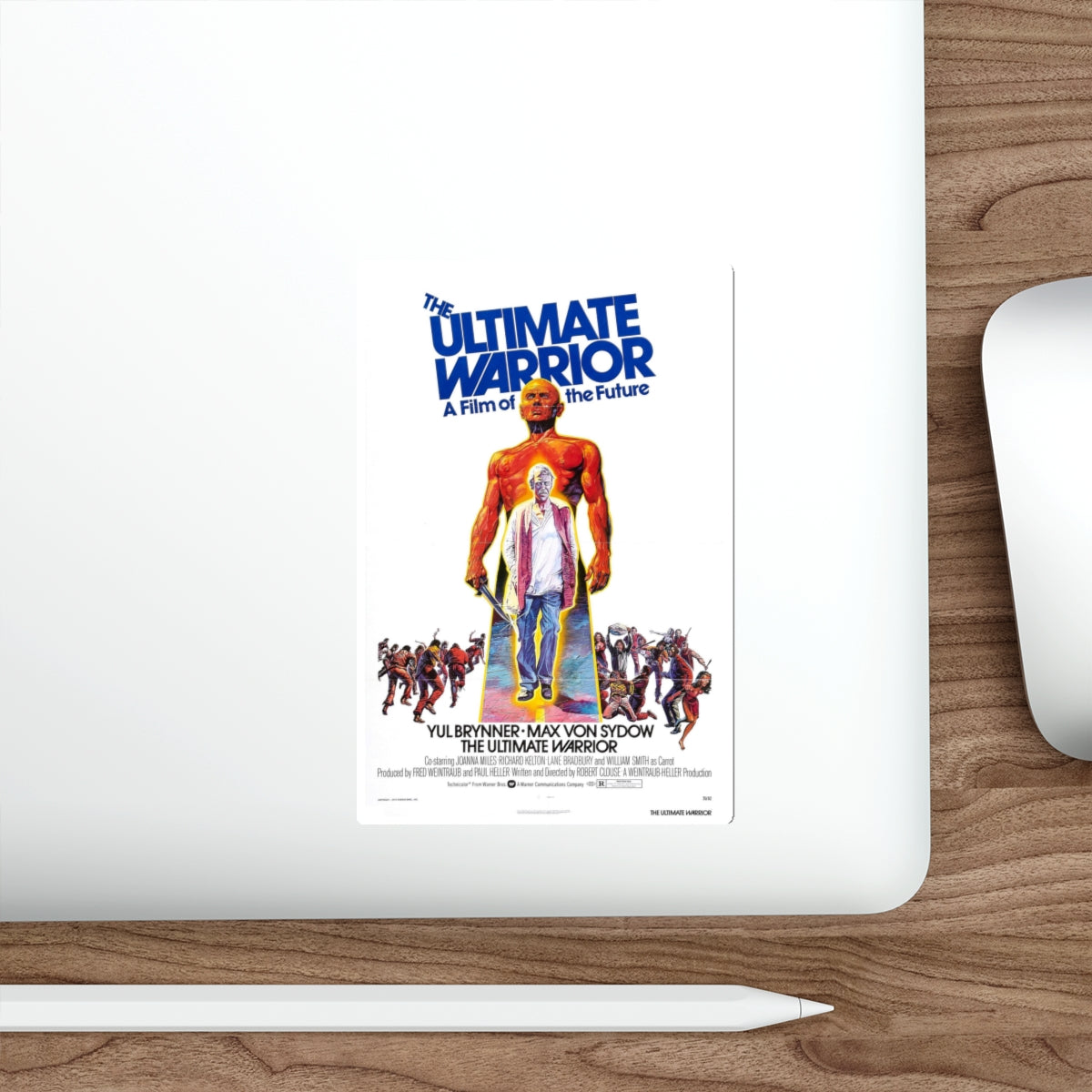 THE ULTIMATE WARRIOR 1975 Movie Poster STICKER Vinyl Die-Cut Decal-The Sticker Space