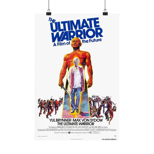 THE ULTIMATE WARRIOR 1975 - Paper Movie Poster-12″ x 18″-The Sticker Space