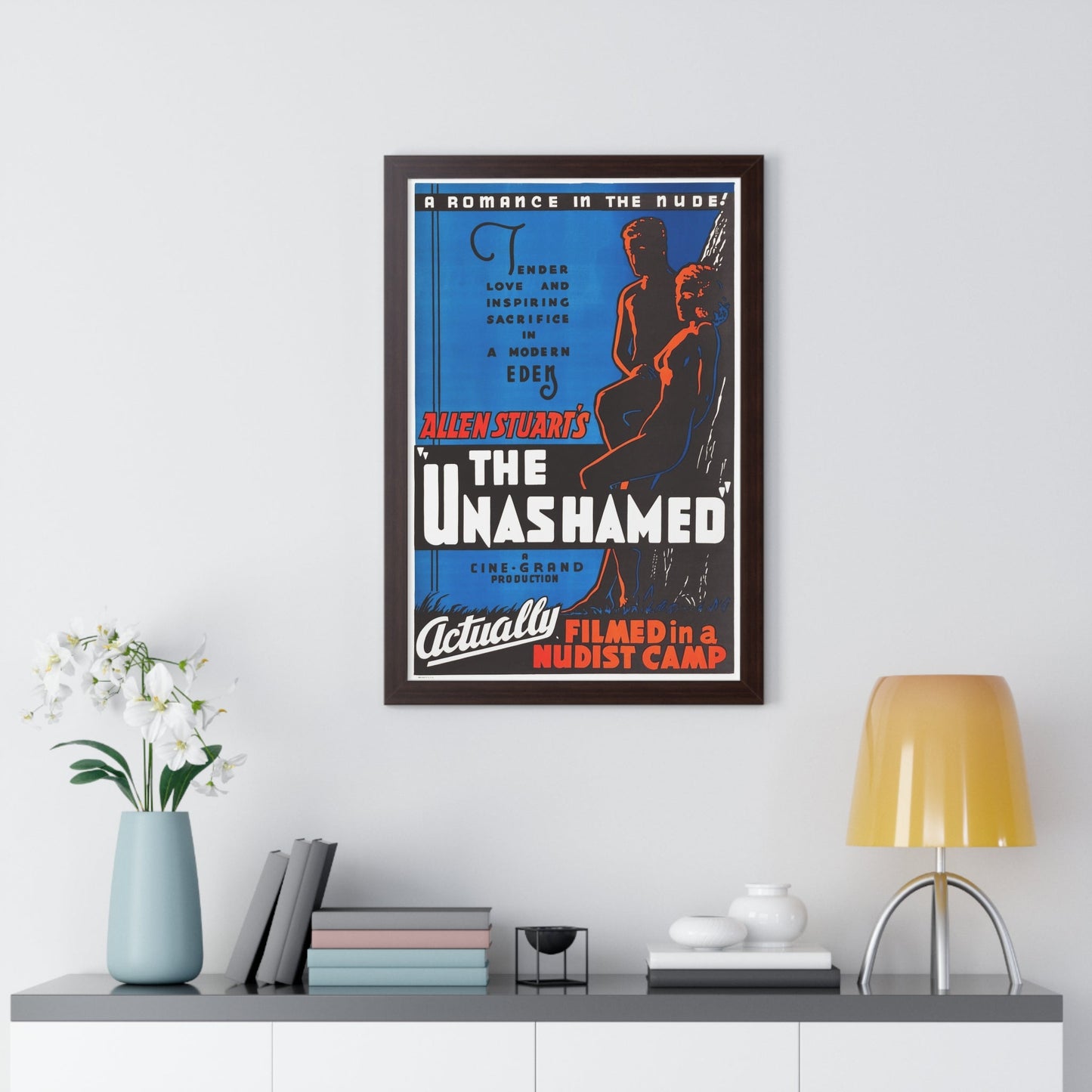 THE UNASHAMED 1938 - Framed Movie Poster-The Sticker Space