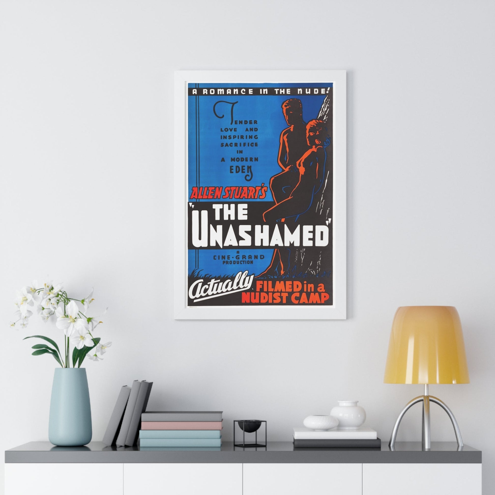 THE UNASHAMED 1938 - Framed Movie Poster-The Sticker Space