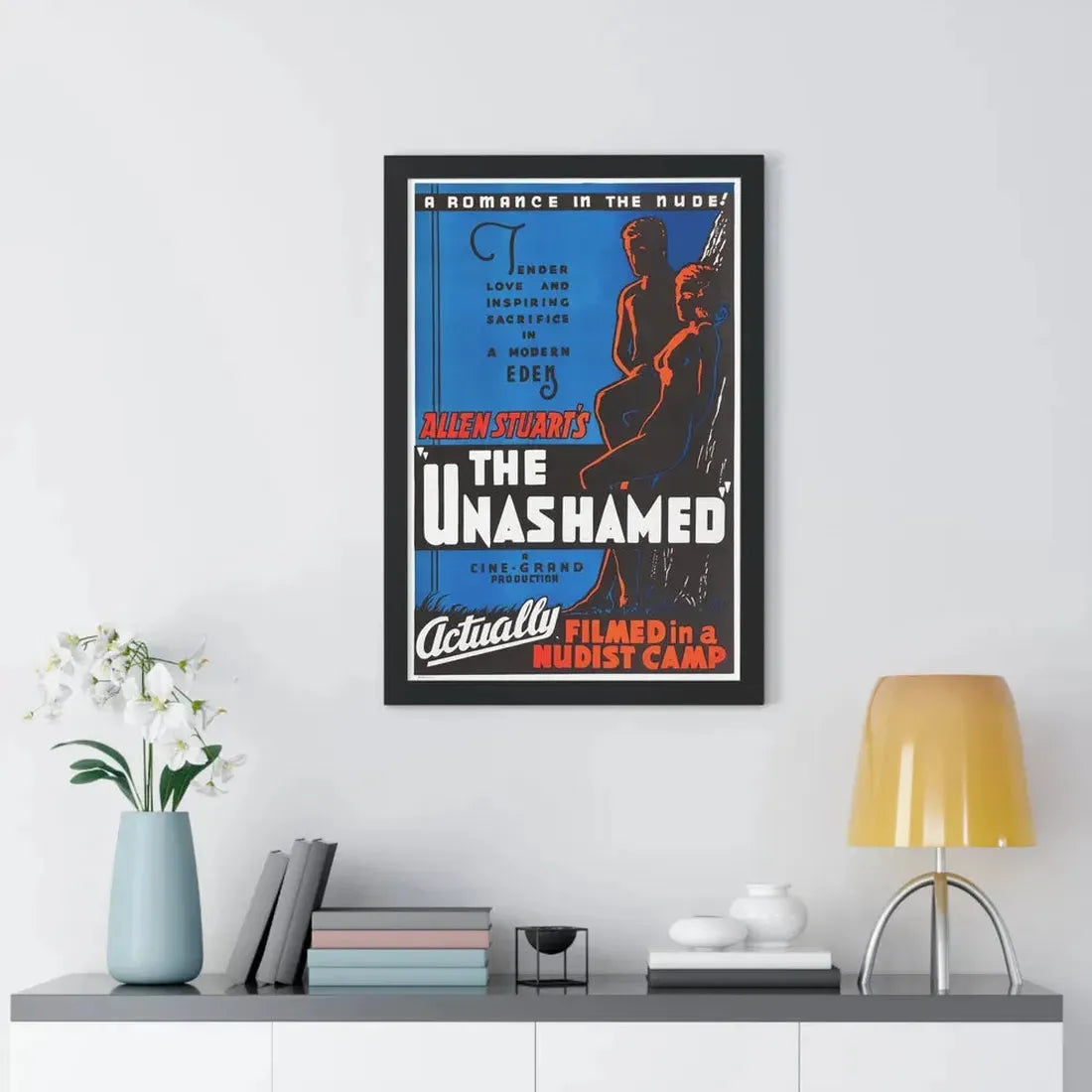 THE UNASHAMED 1938 - Framed Movie Poster - The Sticker Space
