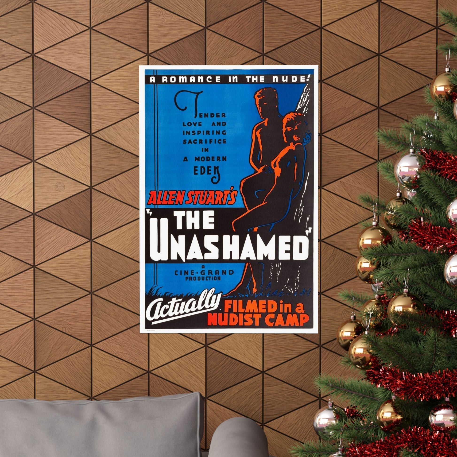 THE UNASHAMED 1938 - Paper Movie Poster-The Sticker Space