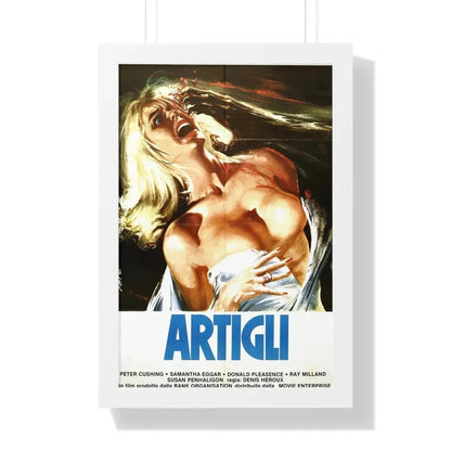 THE UNCANNY 1977 - Framed Movie Poster 16″ x 24″ White - The Sticker Space