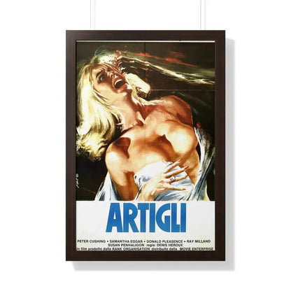 THE UNCANNY 1977 - Framed Movie Poster 20" x 30" Walnut - The Sticker Space