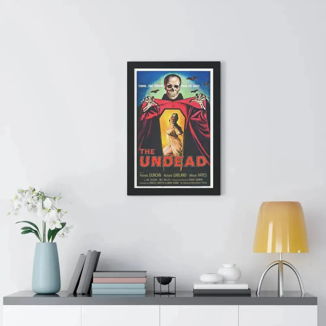 THE UNDEAD 1957 - Framed Movie Poster - The Sticker Space