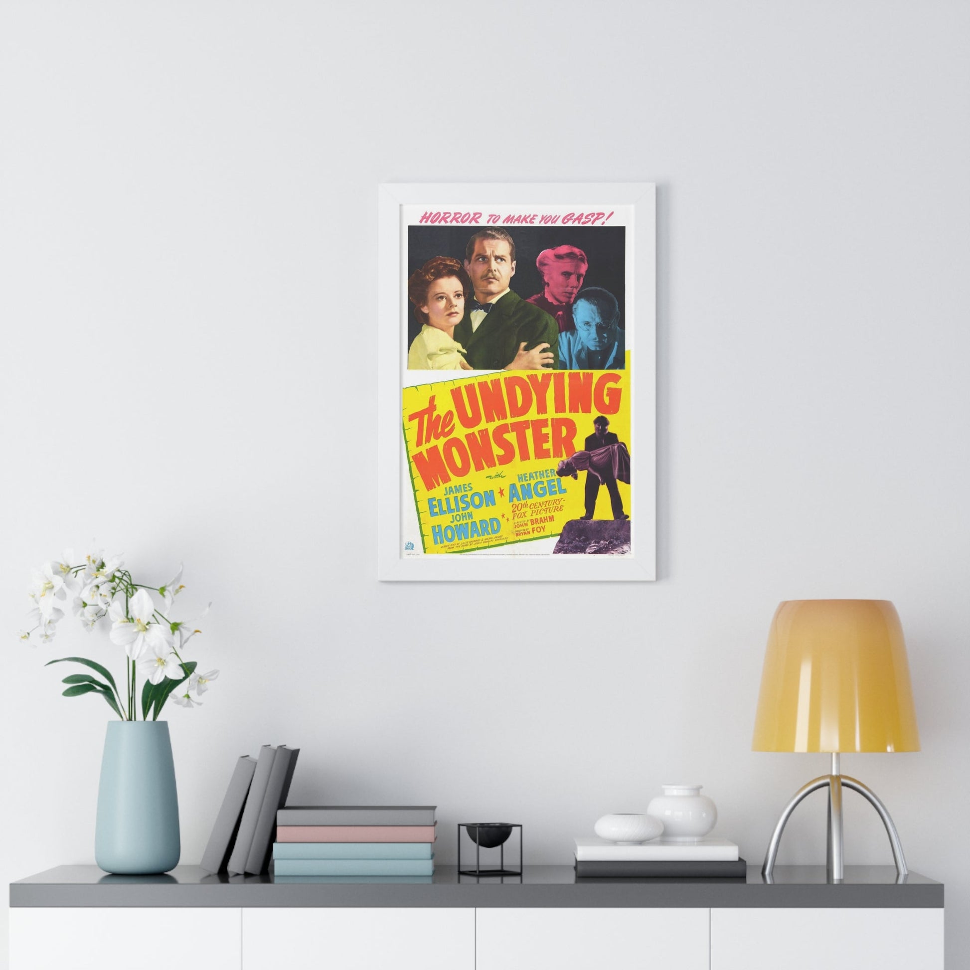 THE UNDYING MONSTER 1942 - Framed Movie Poster-The Sticker Space