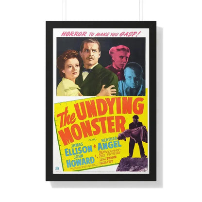 THE UNDYING MONSTER 1942 - Framed Movie Poster 20" x 30" Black - The Sticker Space