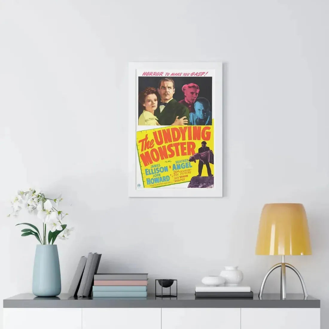THE UNDYING MONSTER 1942 - Framed Movie Poster - The Sticker Space