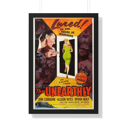 THE UNEARTHLY 1957 - Framed Movie Poster-20" x 30"-The Sticker Space