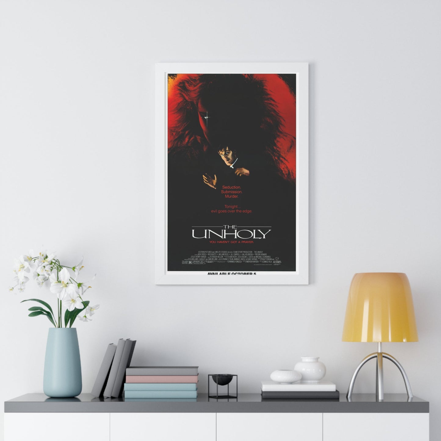 THE UNHOLY 1988 - Framed Movie Poster-The Sticker Space