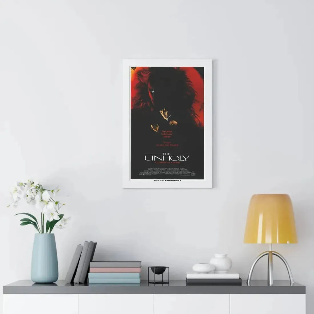 THE UNHOLY 1988 - Framed Movie Poster - The Sticker Space