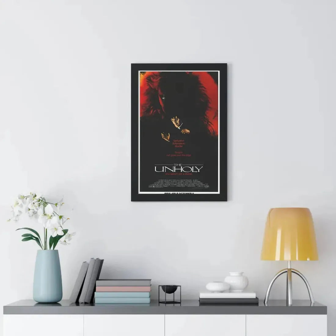 THE UNHOLY 1988 - Framed Movie Poster - The Sticker Space