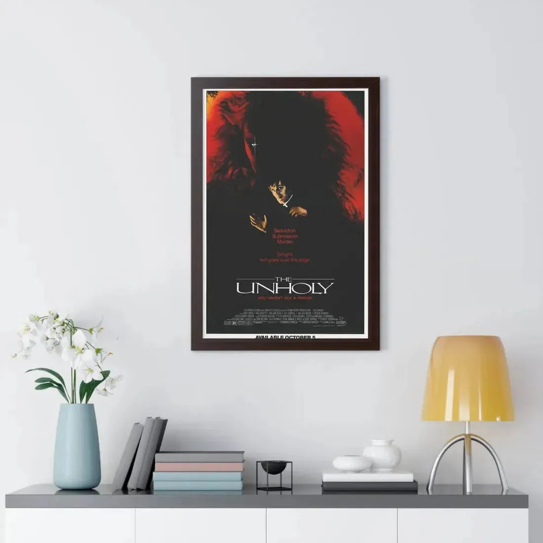 THE UNHOLY 1988 - Framed Movie Poster - The Sticker Space