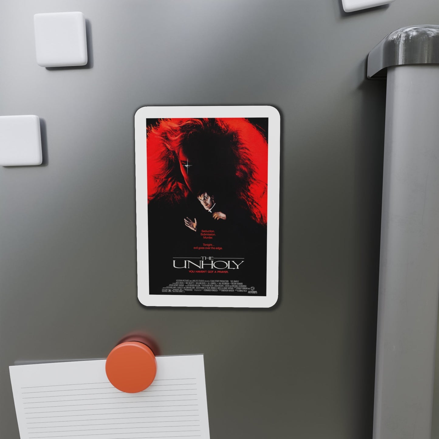 The Unholy 1988 Movie Poster Die-Cut Magnet-The Sticker Space