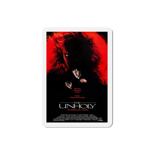 The Unholy 1988 Movie Poster Refrigerator Magnet 2 Inch - The Sticker Space