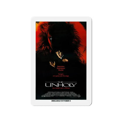 THE UNHOLY 1988 Movie Poster - Refrigerator Magnet 3 Inch Die-Cut - The Sticker Space