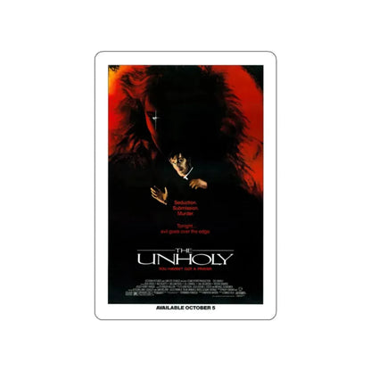 THE UNHOLY 1988 Movie Poster STICKER Vinyl Die-Cut Decal 2 Inch - The Sticker Space