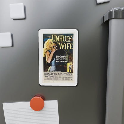 THE UNHOLY WIFE 1957 Movie Poster - Refrigerator Magnet-The Sticker Space