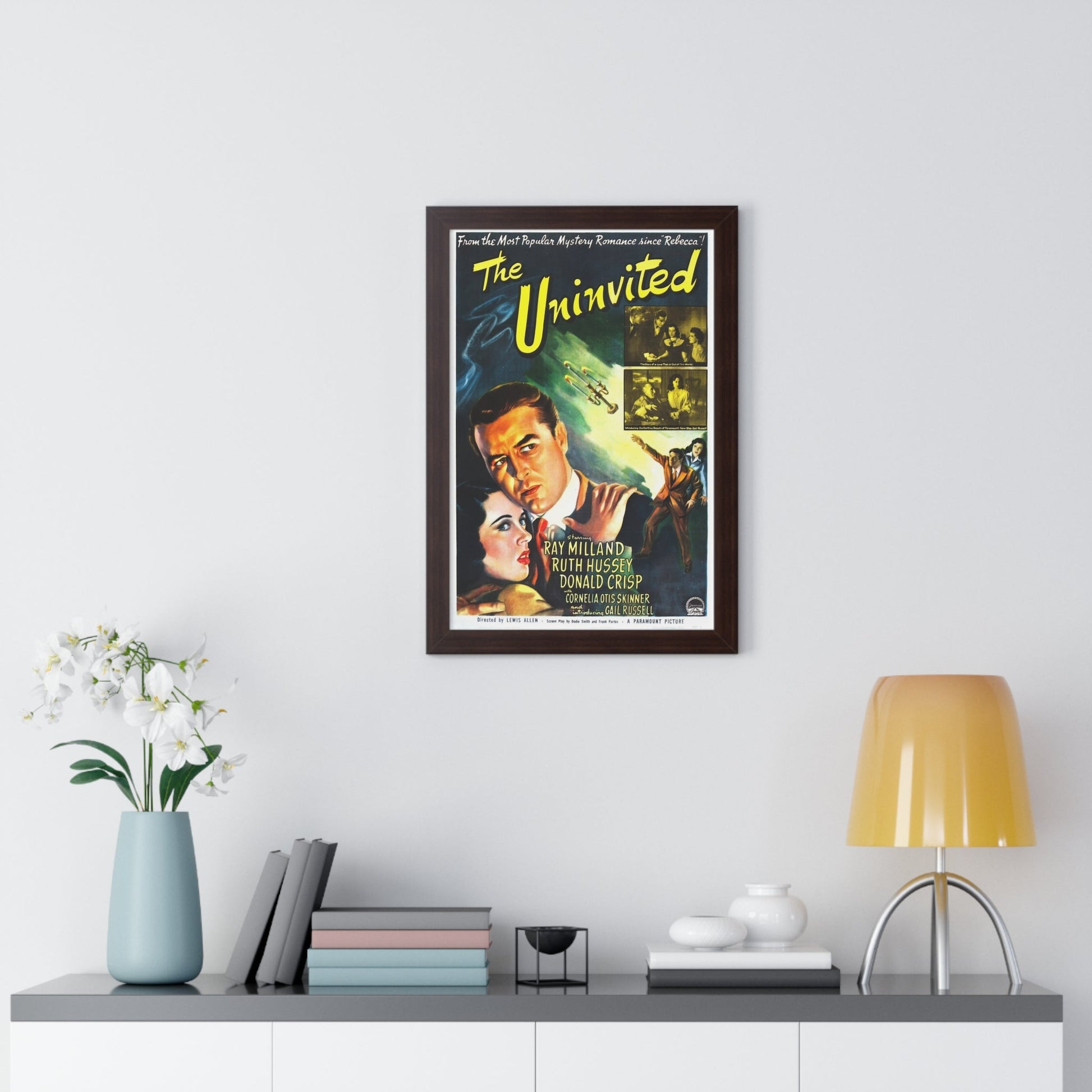 THE UNINVITED 1944 - Framed Movie Poster-The Sticker Space