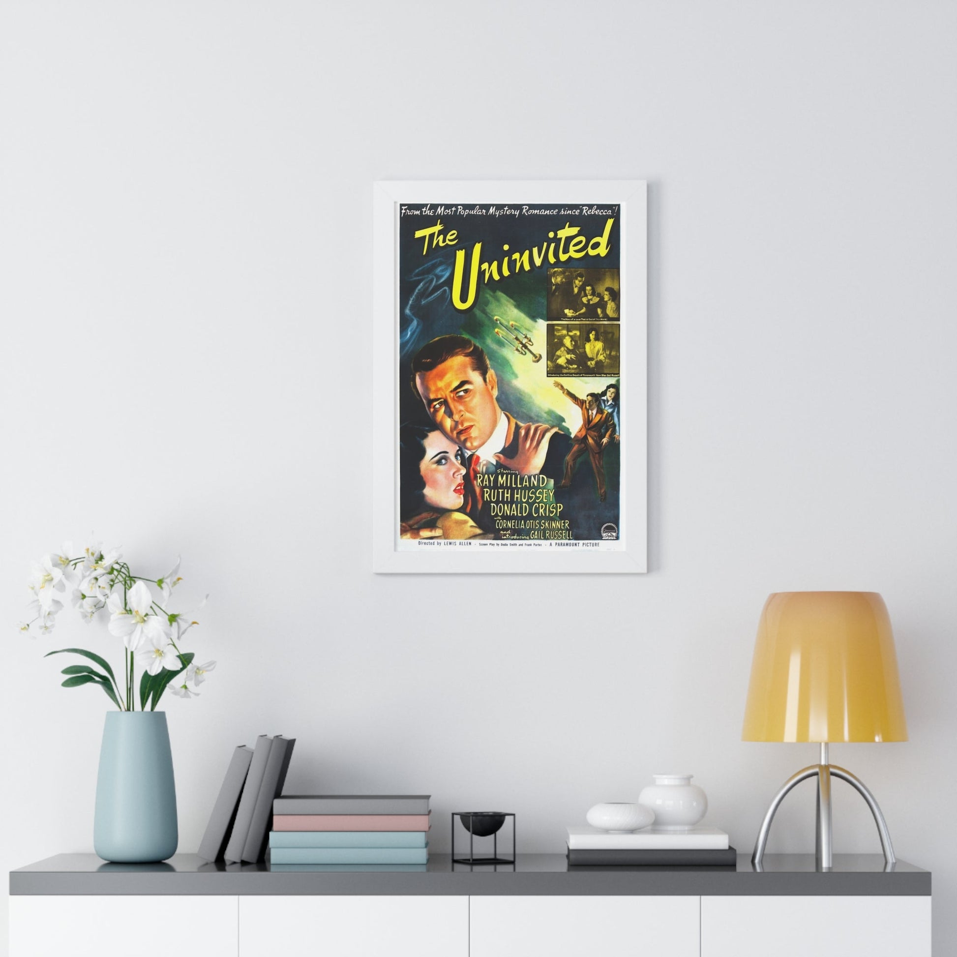 THE UNINVITED 1944 - Framed Movie Poster-The Sticker Space