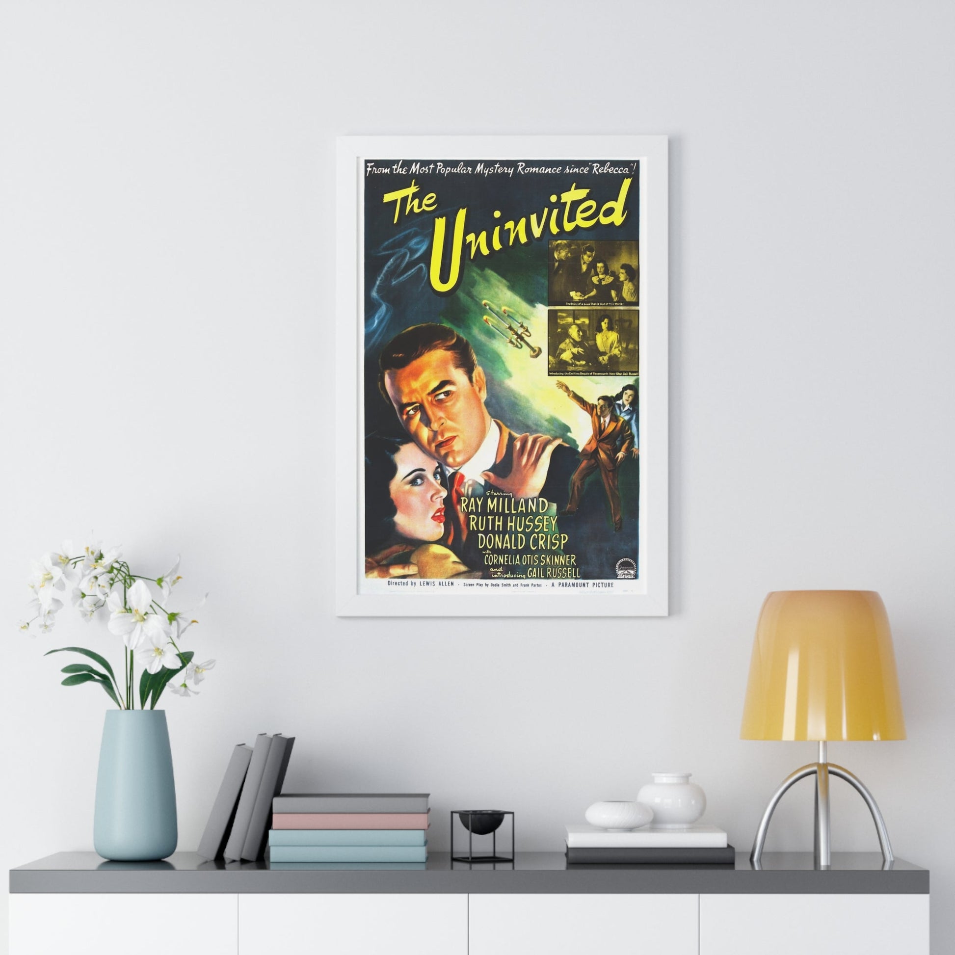 THE UNINVITED 1944 - Framed Movie Poster-The Sticker Space