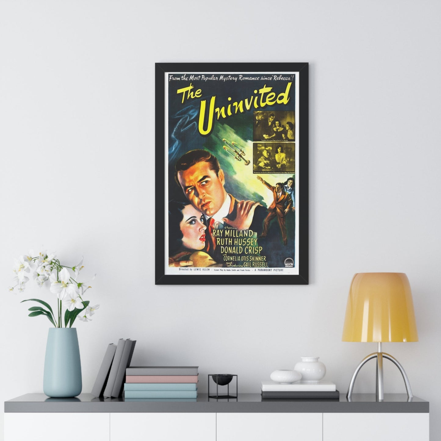 THE UNINVITED 1944 - Framed Movie Poster-The Sticker Space