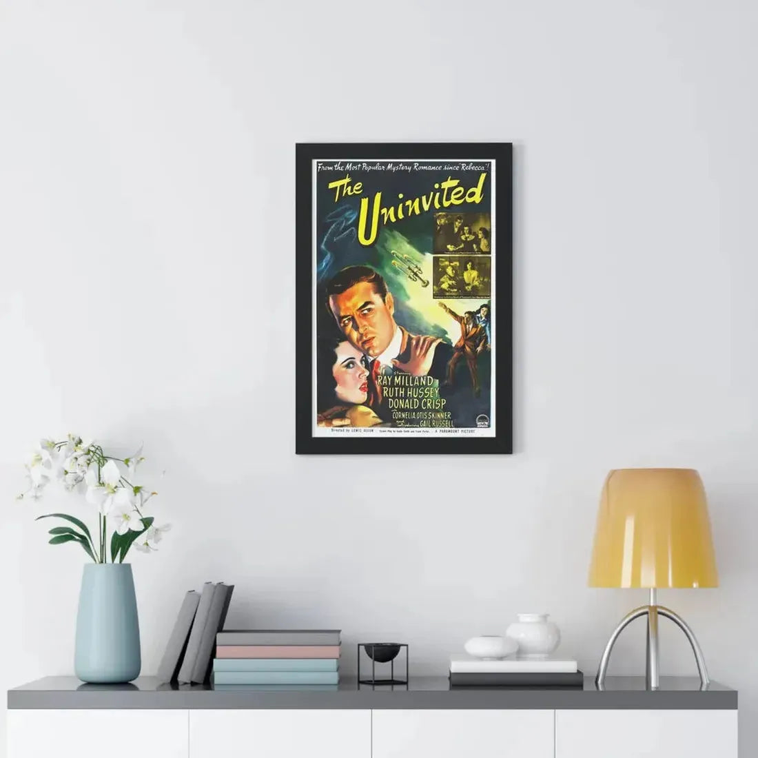 THE UNINVITED 1944 - Framed Movie Poster - The Sticker Space