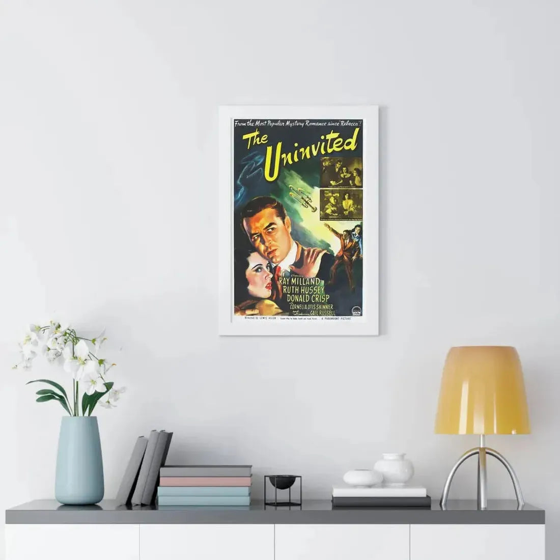 THE UNINVITED 1944 - Framed Movie Poster - The Sticker Space