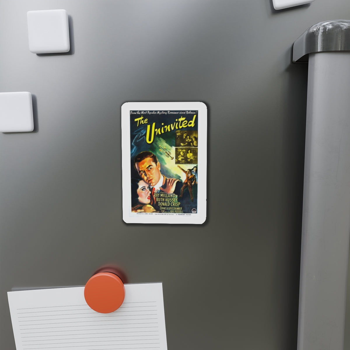 THE UNINVITED 1944 Movie Poster - Refrigerator Magnet-The Sticker Space