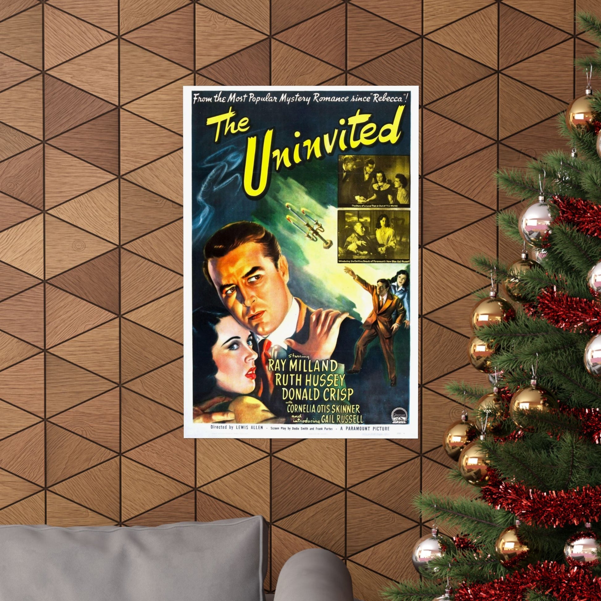 THE UNINVITED 1944 - Paper Movie Poster-The Sticker Space