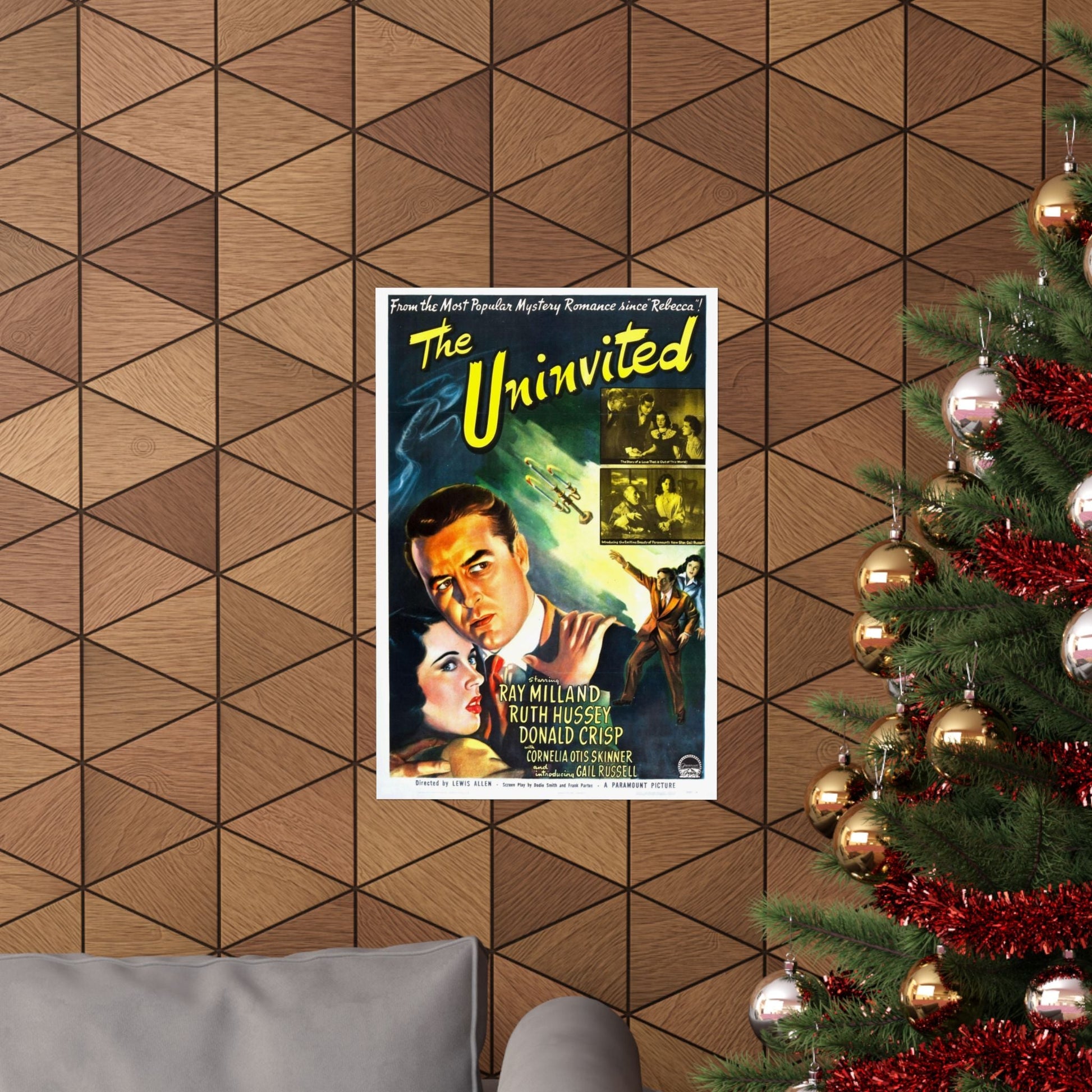 THE UNINVITED 1944 - Paper Movie Poster-The Sticker Space