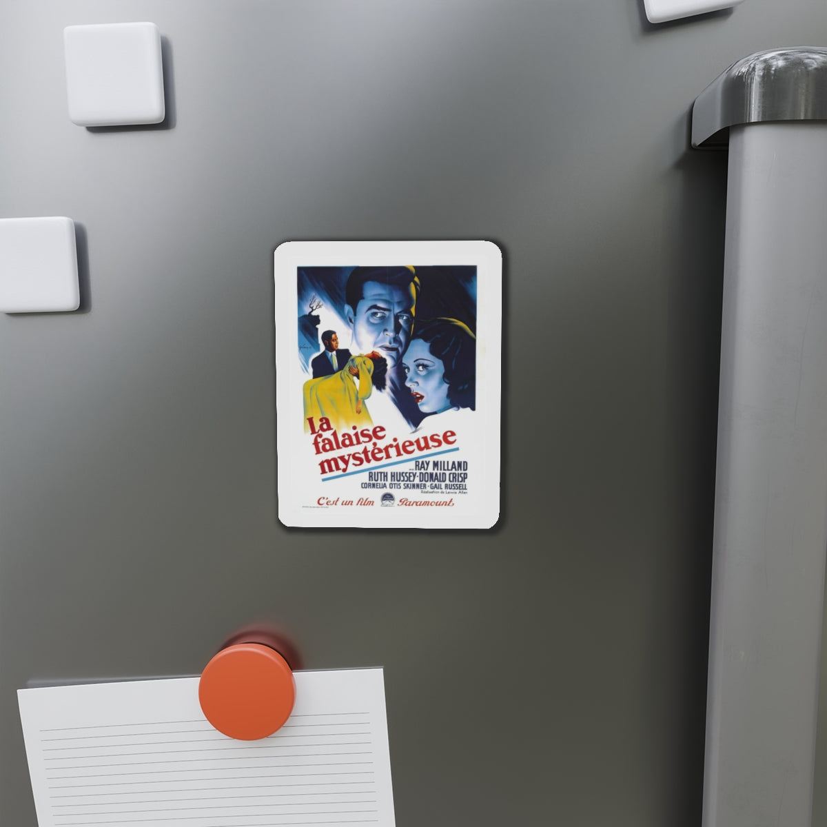 THE UNINVITED (FRENCH) 1944 Movie Poster - Refrigerator Magnet-The Sticker Space