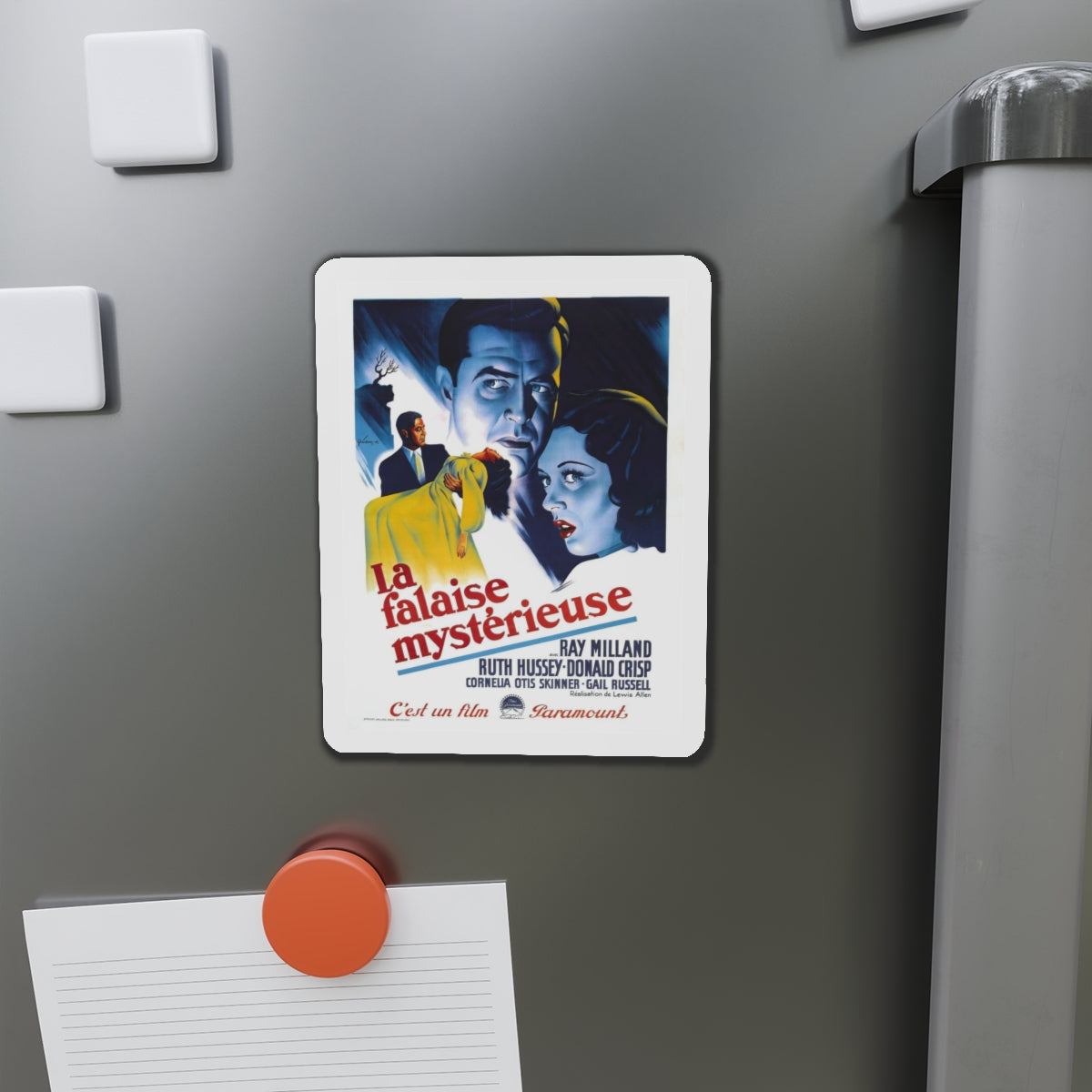 THE UNINVITED (FRENCH) 1944 Movie Poster - Refrigerator Magnet-The Sticker Space