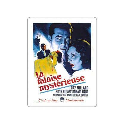 THE UNINVITED (FRENCH) 1944 Movie Poster STICKER Vinyl Die-Cut Decal 6 Inch - The Sticker Space