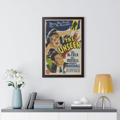 THE UNSEEN 1945 - Framed Movie Poster-The Sticker Space