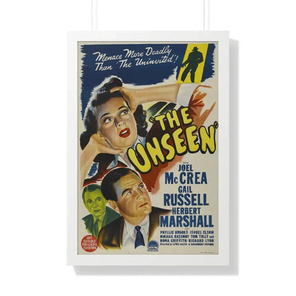 THE UNSEEN 1945 - Framed Movie Poster 20" x 30" White - The Sticker Space