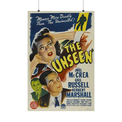 THE UNSEEN 1945 - Paper Movie Poster 24″ x 36″ Matte - The Sticker Space