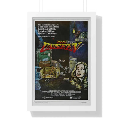 THE UNSEEN 1980 - Framed Movie Poster 16″ x 24″ White - The Sticker Space