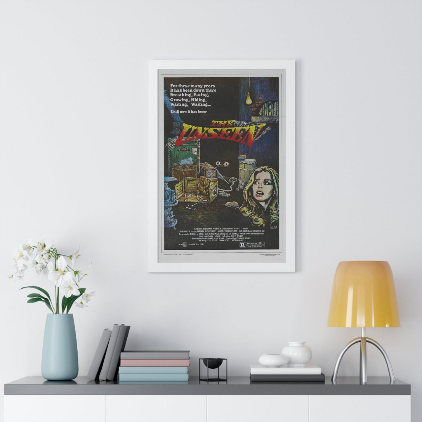 THE UNSEEN 1980 - Framed Movie Poster-The Sticker Space