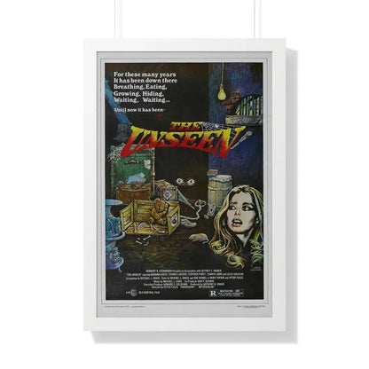 THE UNSEEN 1980 - Framed Movie Poster 20" x 30" White - The Sticker Space