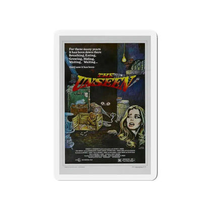 THE UNSEEN 1980 Movie Poster - Refrigerator Magnet 4 Inch Die-Cut - The Sticker Space