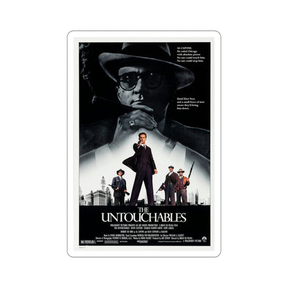 The Untouchables 1987 Movie Poster STICKER Vinyl Die-Cut Decal-5 Inch-The Sticker Space