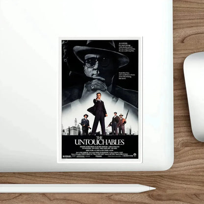 The Untouchables 1987 Movie Poster STICKER Vinyl Die-Cut Decal - The Sticker Space