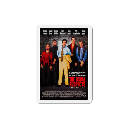 The Usual Suspects 1995 Movie Poster Die-Cut Magnet-4" x 4"-The Sticker Space