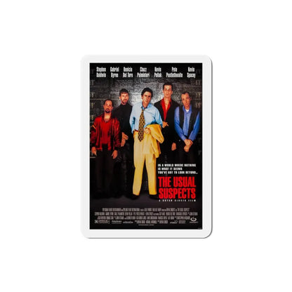 The Usual Suspects 1995 Movie Poster Refrigerator Magnet 3 Inch - The Sticker Space
