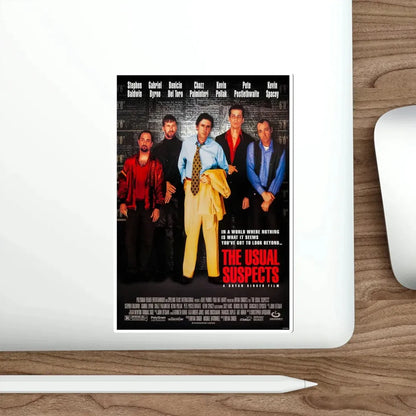 The Usual Suspects 1995 Movie Poster STICKER Vinyl Die-Cut Decal - The Sticker Space