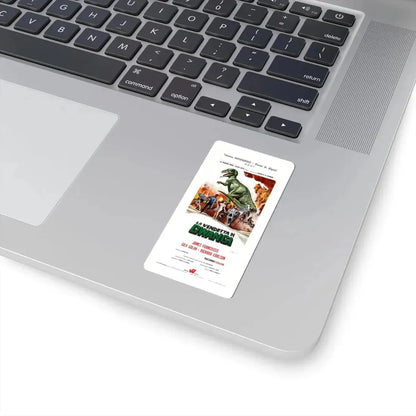 THE VALLEY OF GWANGI (ITALIAN) 1969 Movie Poster - STICKER Vinyl Kiss-Cut Decal - The Sticker Space