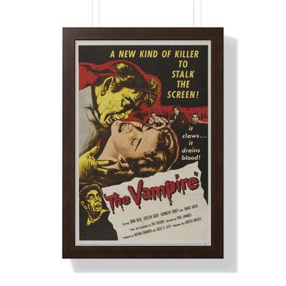 THE VAMPIRE 1957 - Framed Movie Poster-16″ x 24″-The Sticker Space